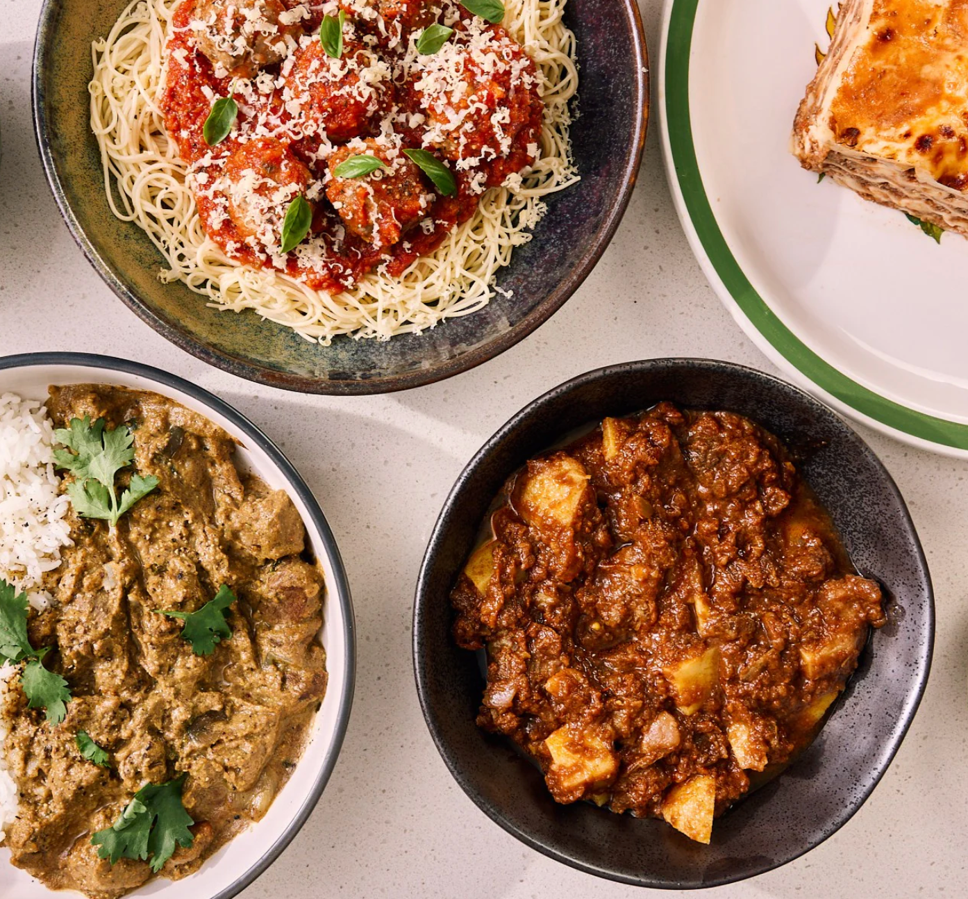 Pre-cooked and ready meals